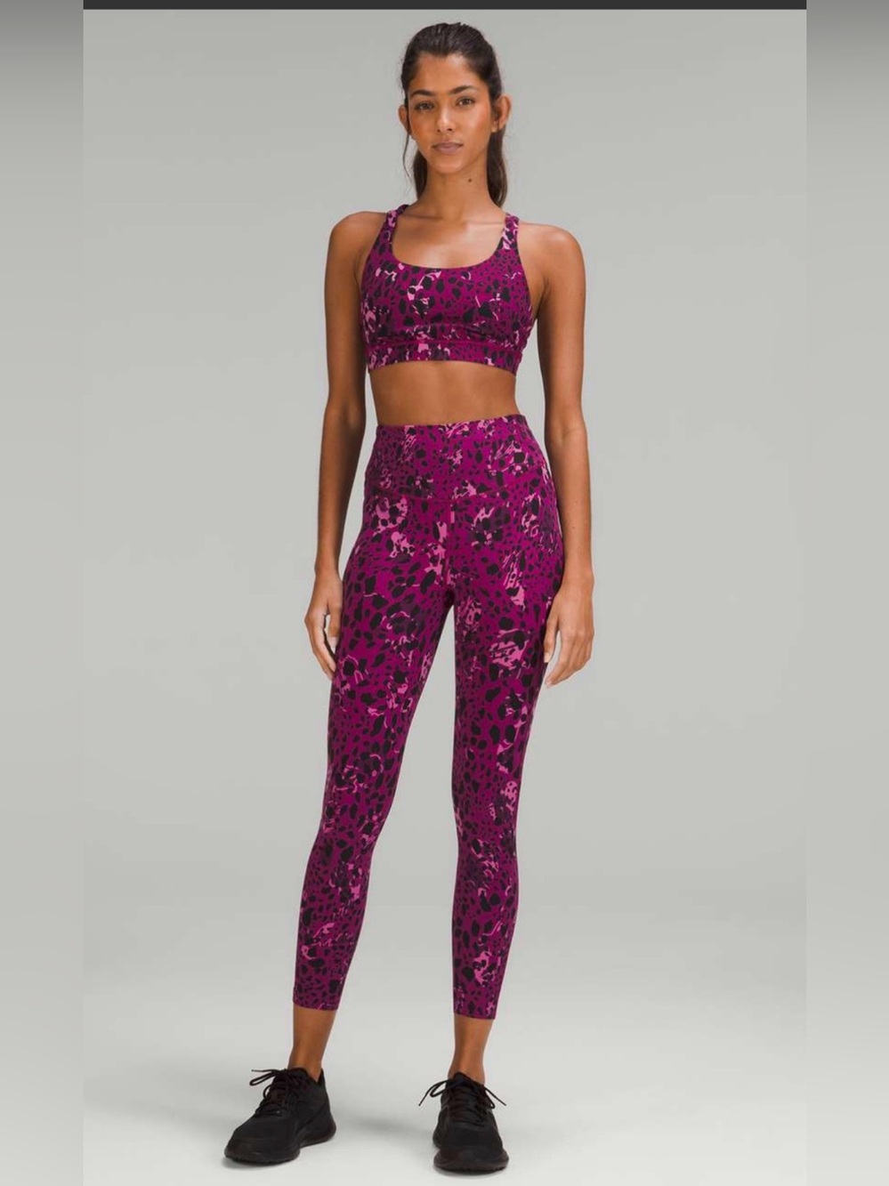 Lululemon 2-Piece Set - Energy Bra + Base Pace Running Tight